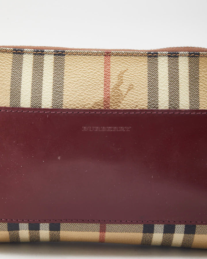 Vintage Burberry Nova Check Mini Handbag - Main Image