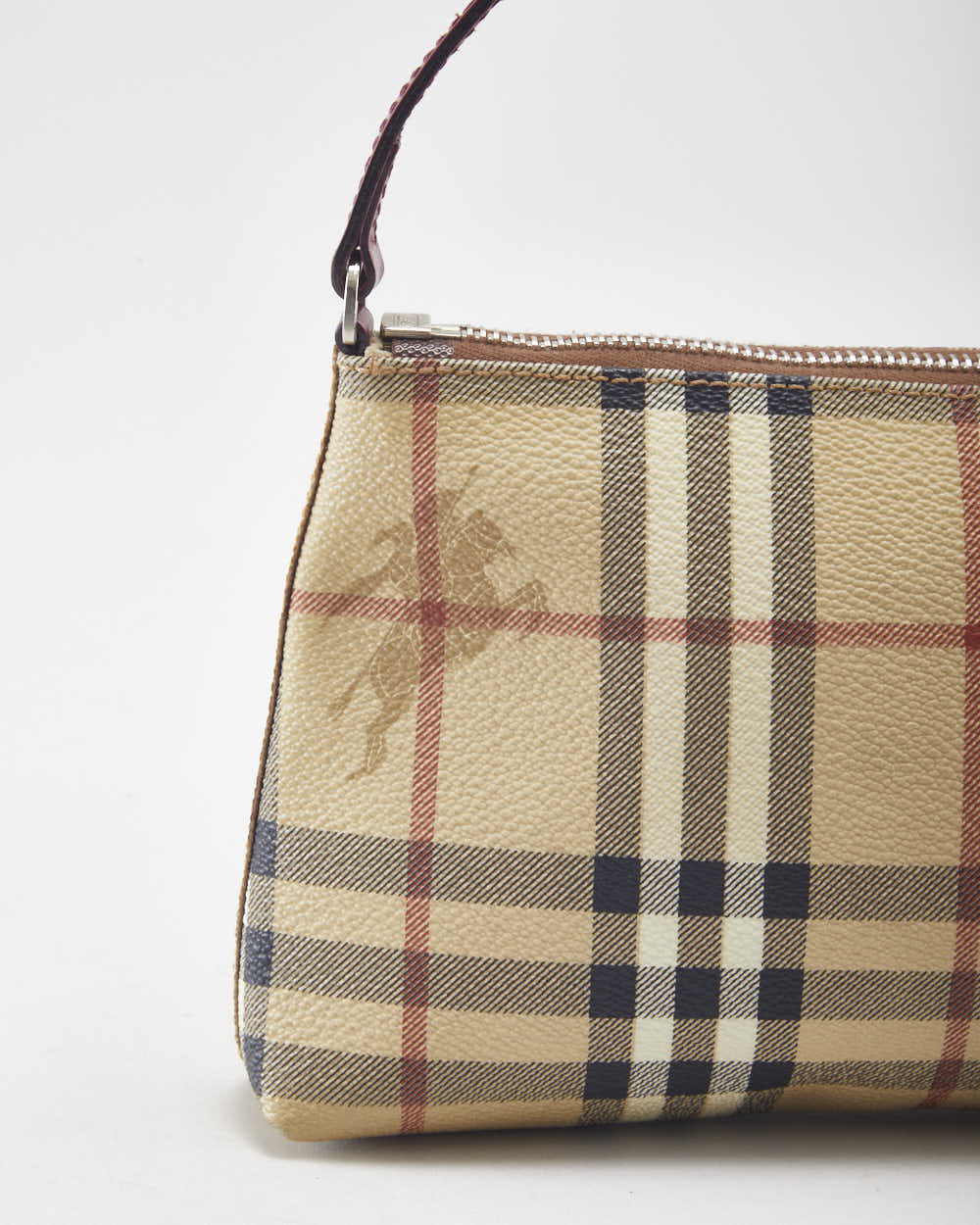 Vintage Burberry Nova Check Mini Handbag
