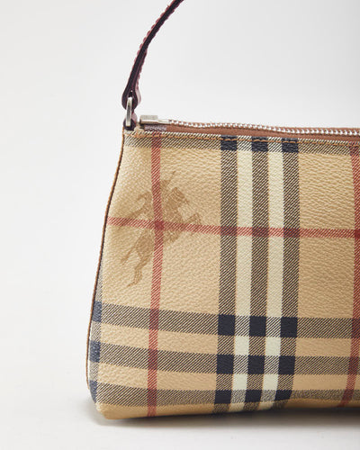 Vintage Burberry Nova Check Mini Handbag