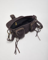 Vintage Roots Brown Leather Handbag