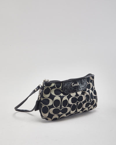 Coach Monogram Clutch