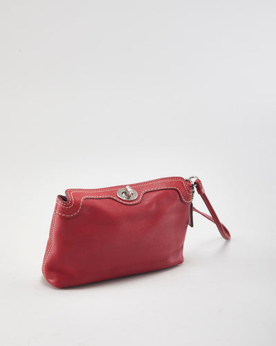 Coach Red Clutch Bag