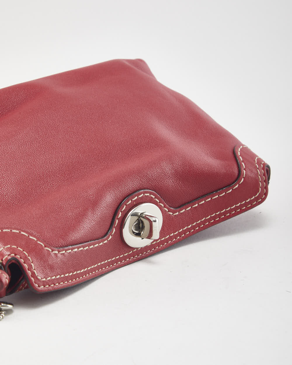 Coach Red Clutch Bag