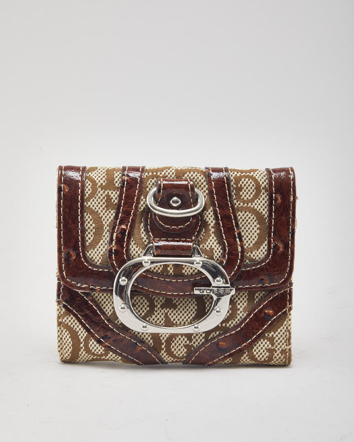 Y2k 00s Guess Monogram Purse