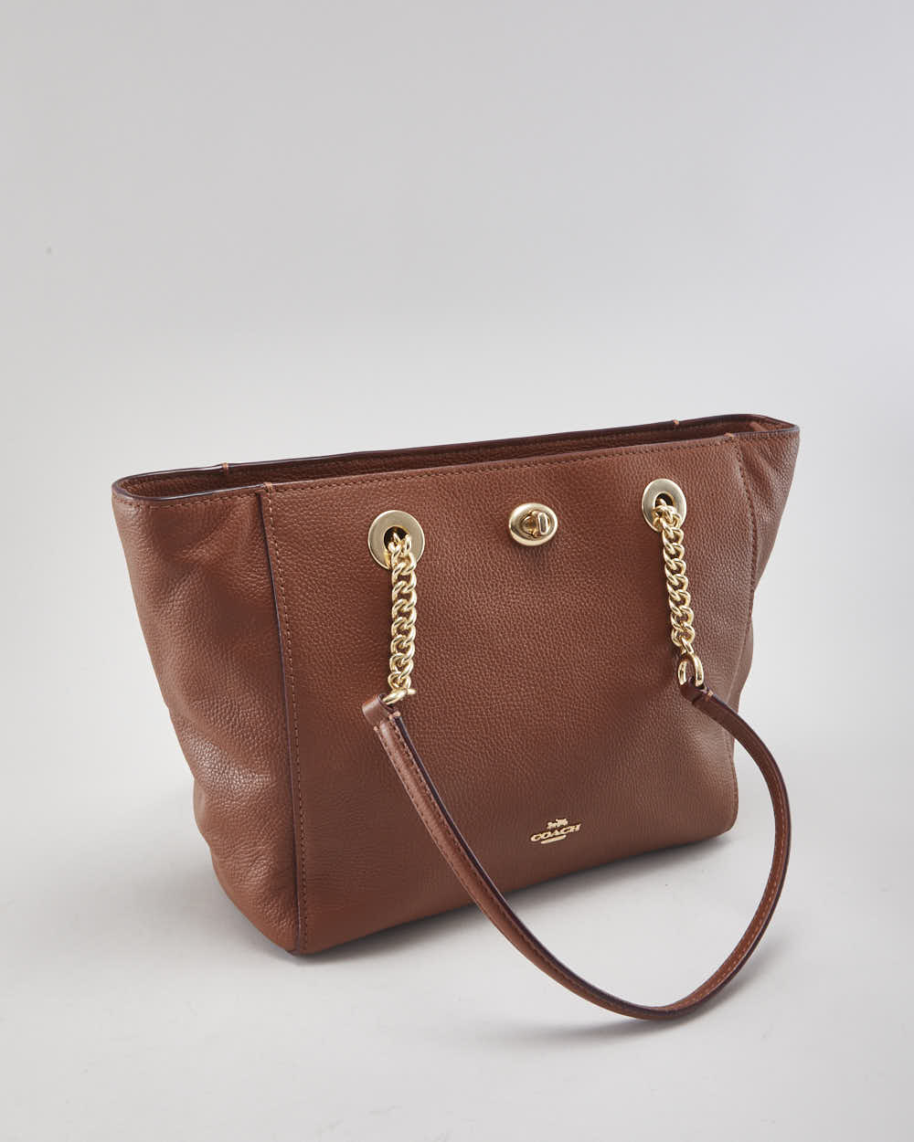 Coach Brown Leather Handbag