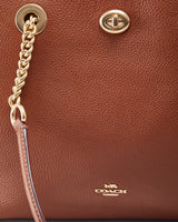 Coach Brown Leather Handbag