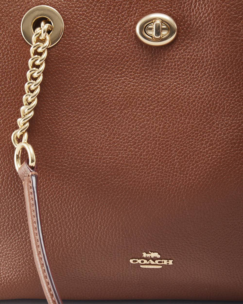 Coach Brown Leather Handbag