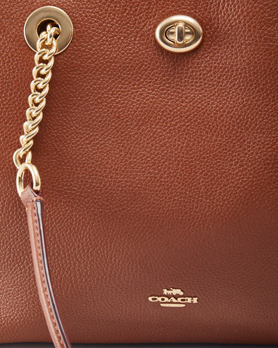 Coach Brown Leather Handbag