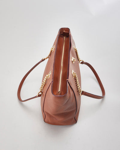 Coach Brown Leather Handbag