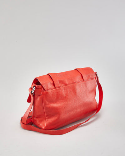 Marc By Marc Jacobs Red Leather Shoulder Bag
