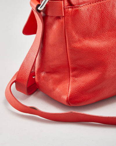 Marc By Marc Jacobs Red Leather Shoulder Bag