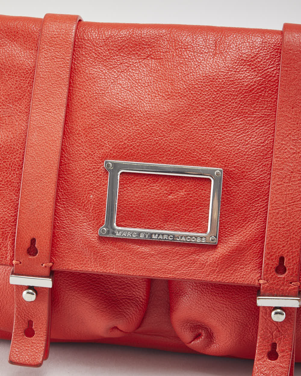 Marc By Marc Jacobs Red Leather Shoulder Bag