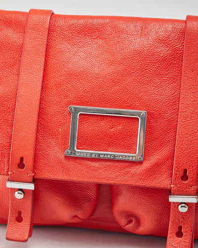 Marc By Marc Jacobs Red Leather Shoulder Bag