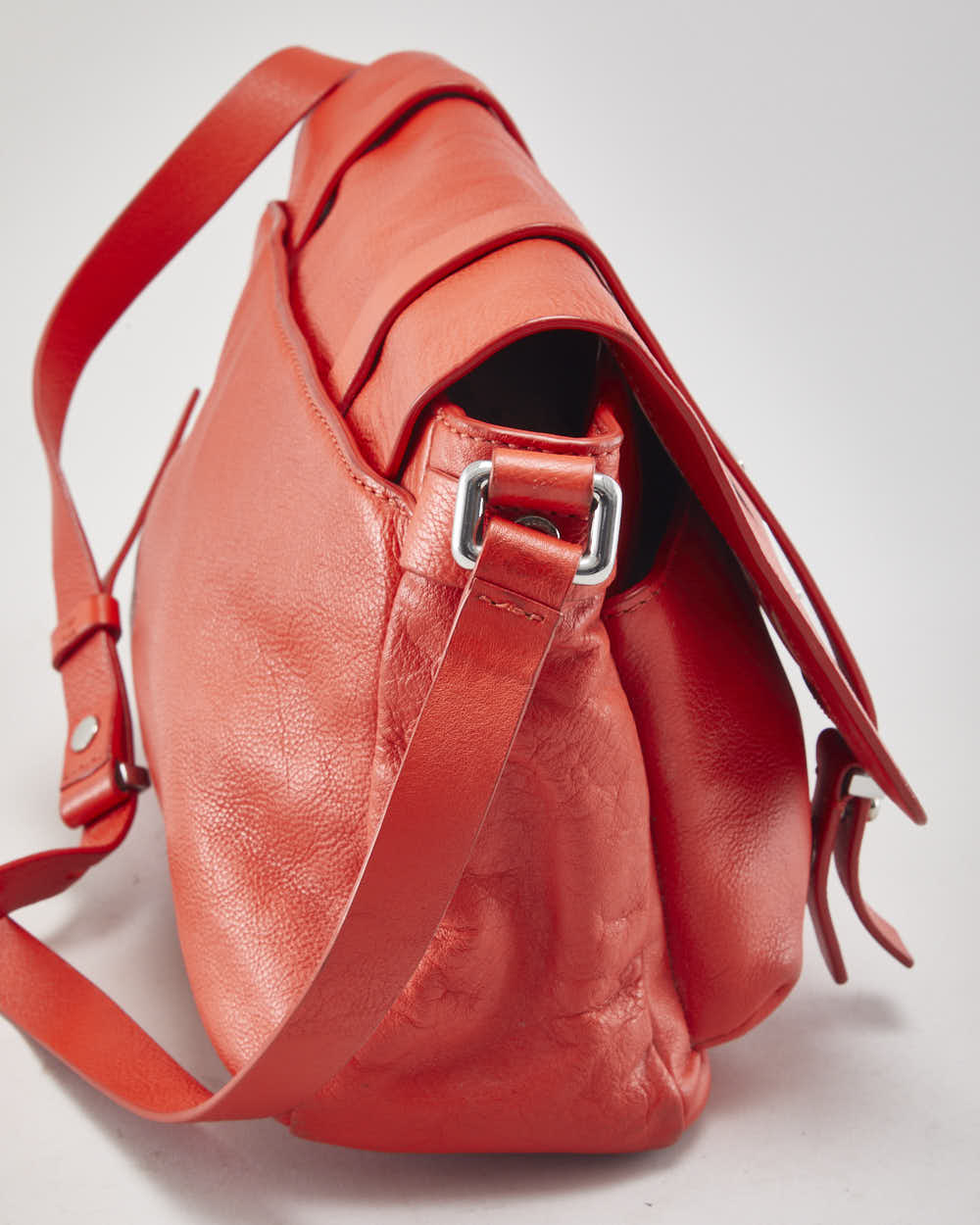 Marc By Marc Jacobs Red Leather Shoulder Bag