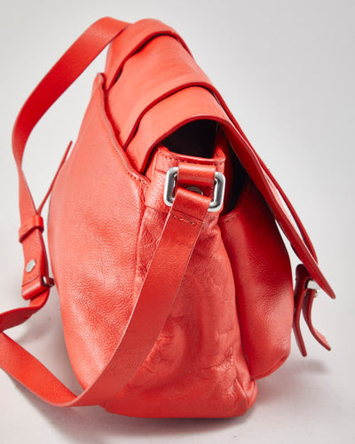 Marc By Marc Jacobs Red Leather Shoulder Bag
