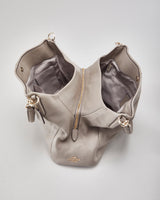 Coach Grey Leather Handbag
