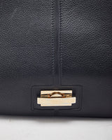 Furla Black Leather Crossbody Bag