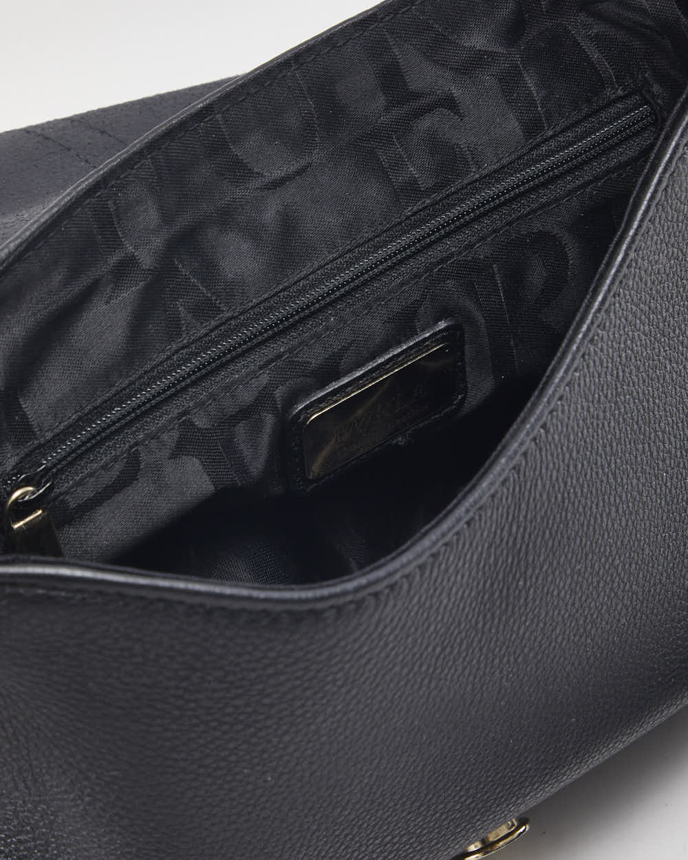Furla Black Leather Crossbody Bag