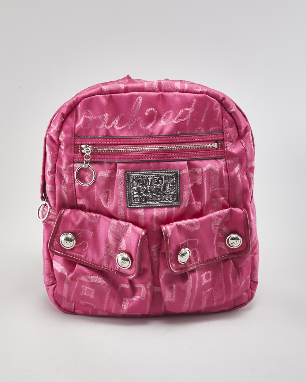 Coach Poppy Pink Rucksack