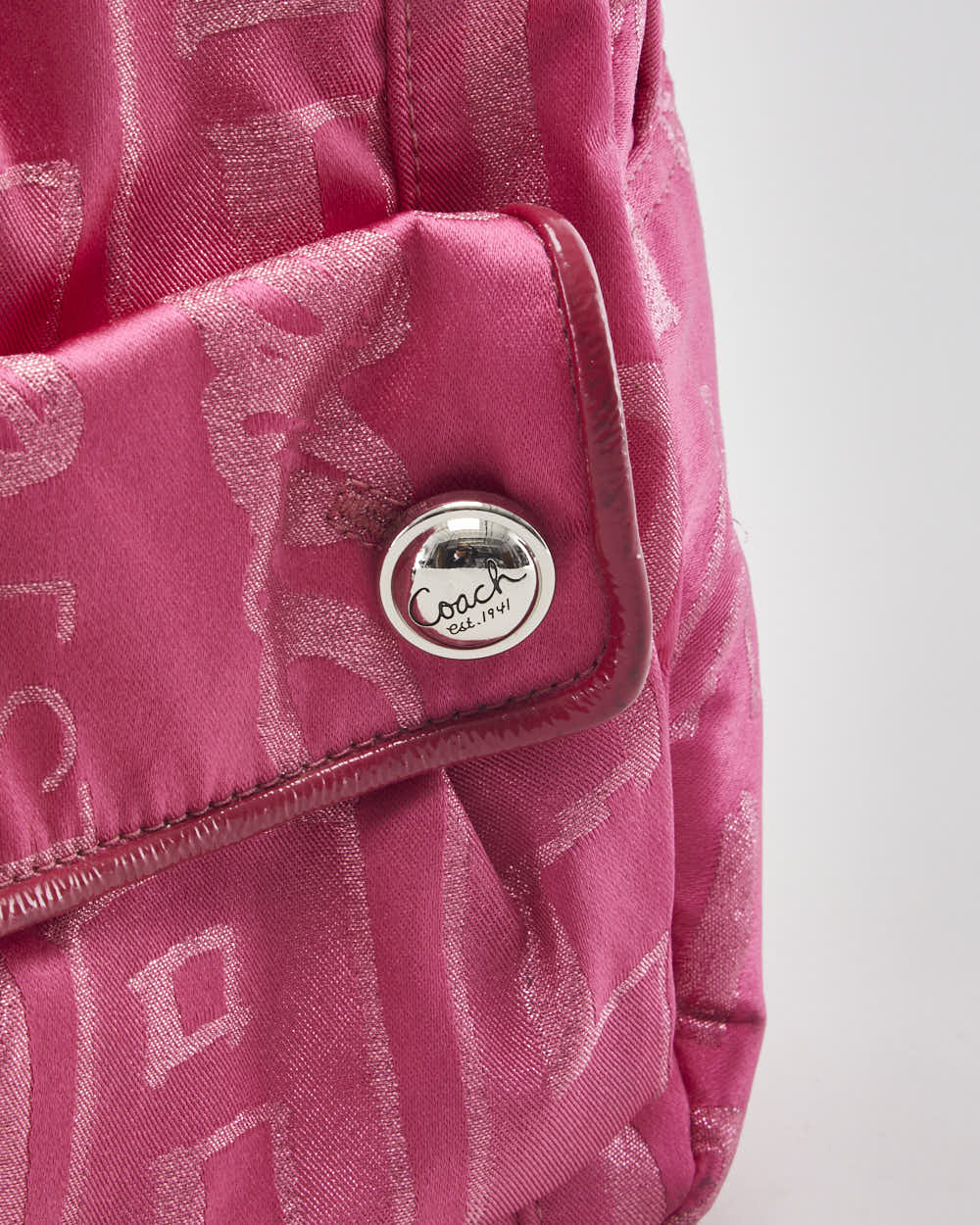 Coach Poppy Pink Rucksack