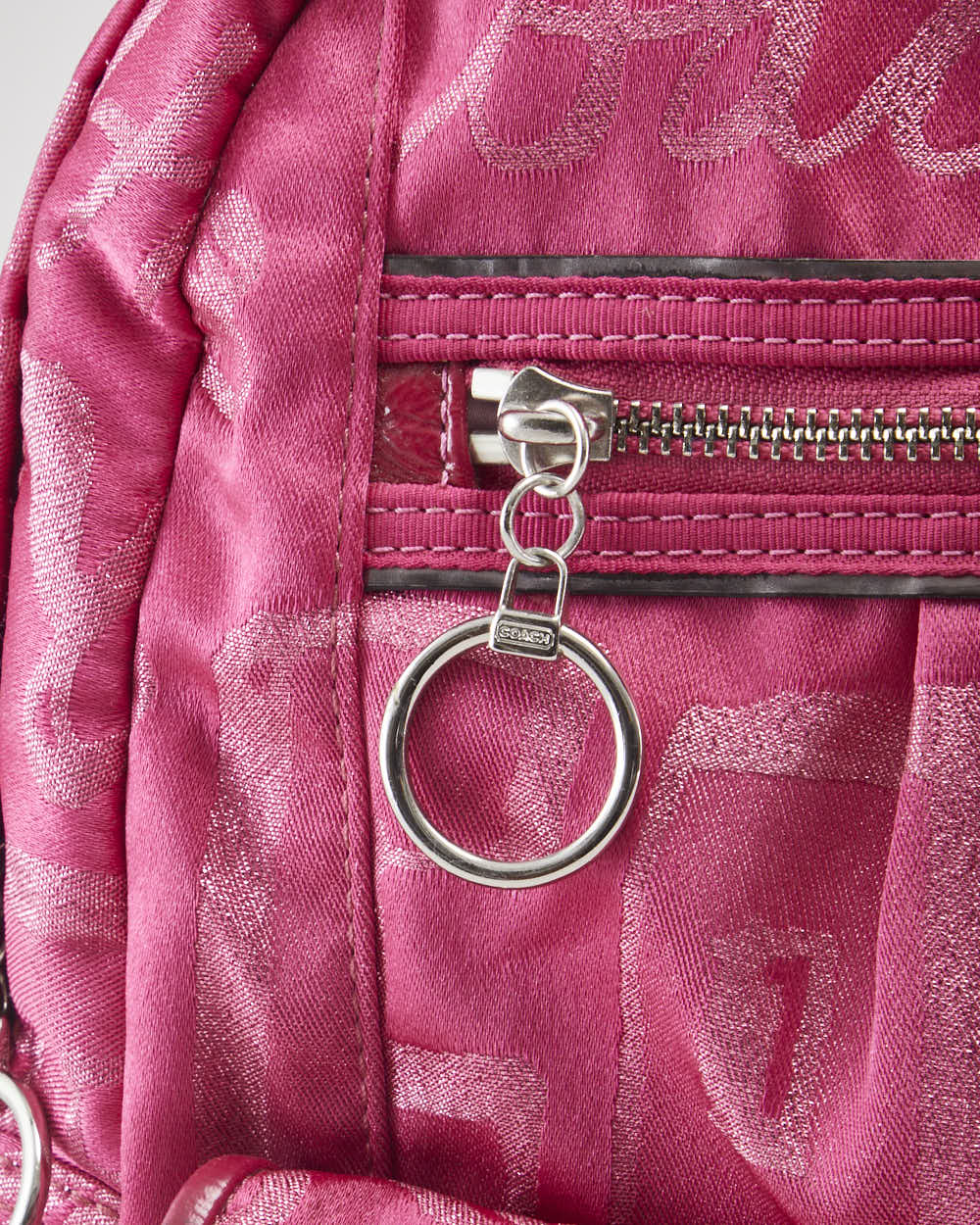 Coach Poppy Pink Rucksack