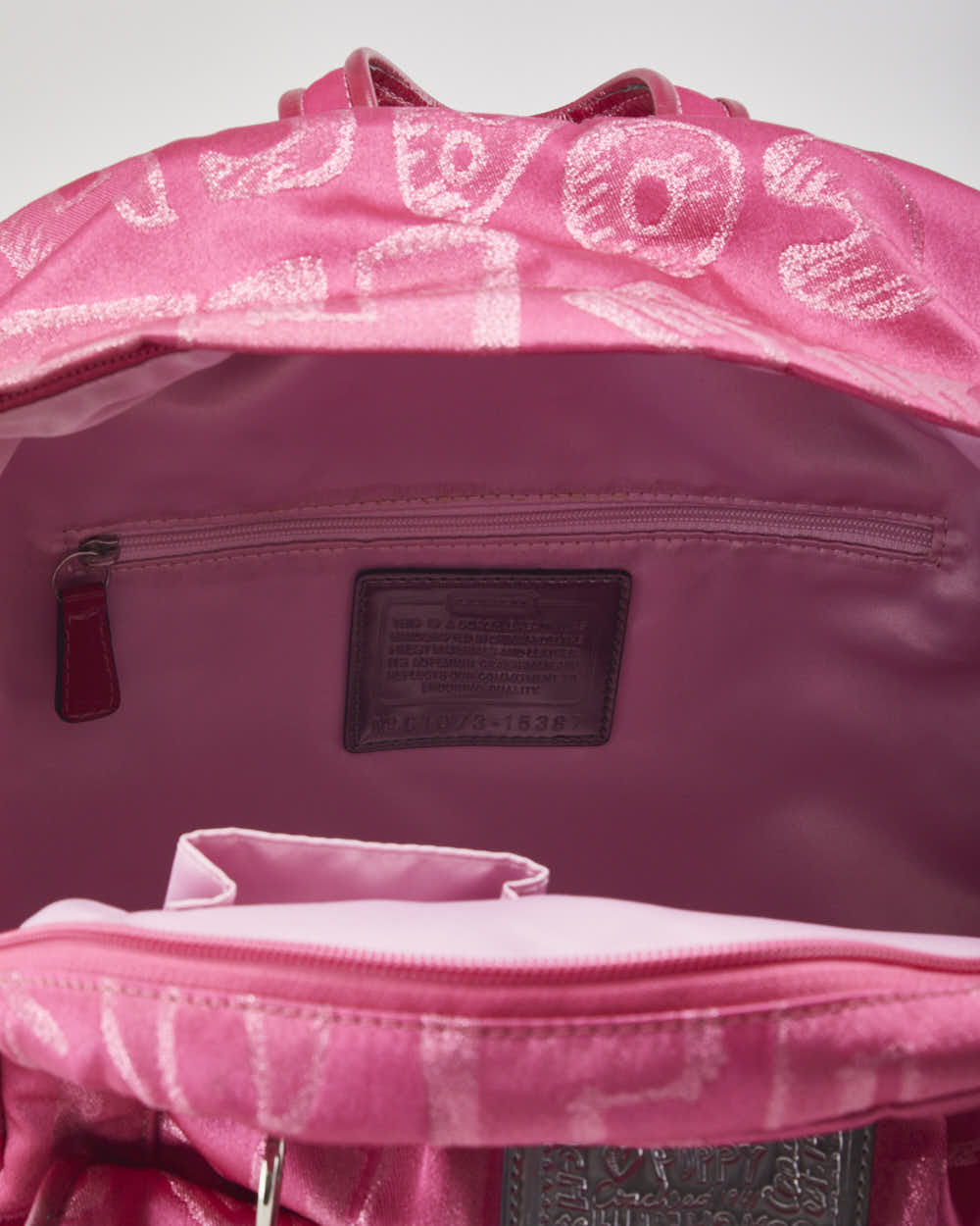 Coach Poppy Pink Rucksack