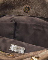 Moschino Grey Leather Handbag