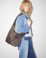 Rokit Originals Rework Stevie Suede Bag