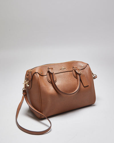 Coach Brown Leather Shoulder Bag