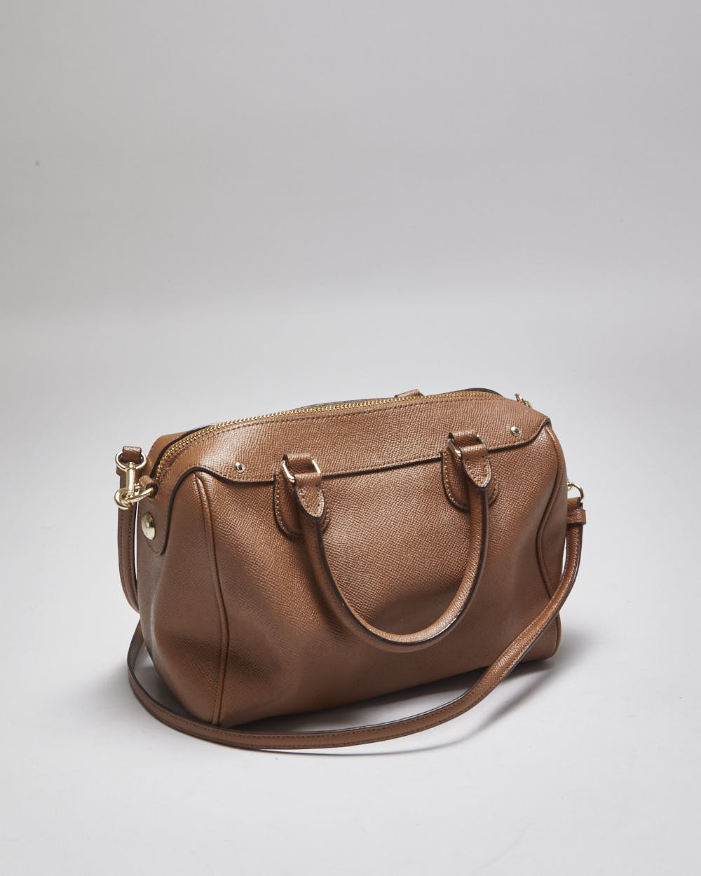 Coach Brown Leather Shoulder Bag