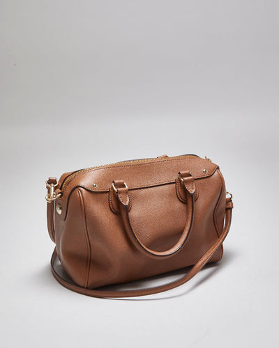 Coach Brown Leather Shoulder Bag