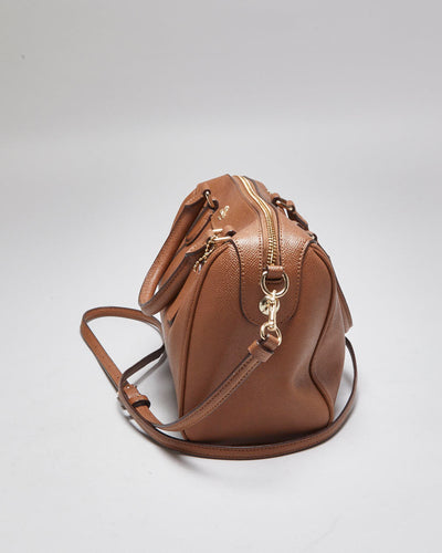 Coach Brown Leather Shoulder Bag