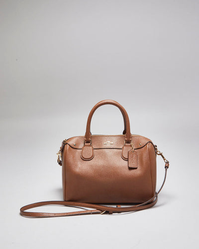 Coach Brown Leather Shoulder Bag