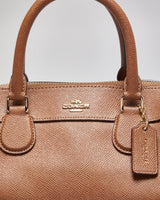 Coach Brown Leather Shoulder Bag