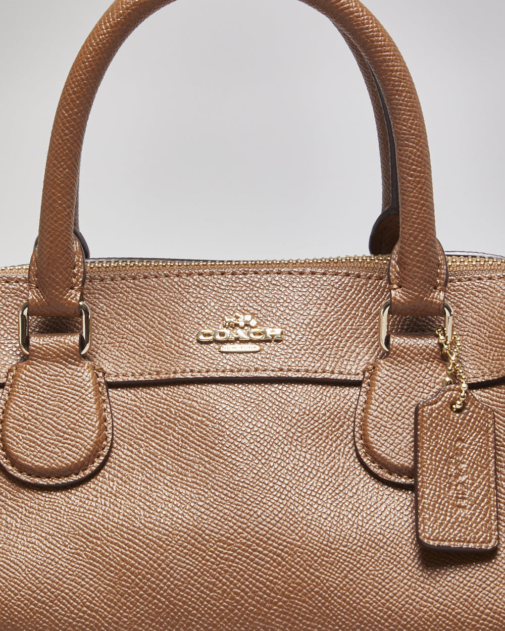 Coach Brown Leather Shoulder Bag