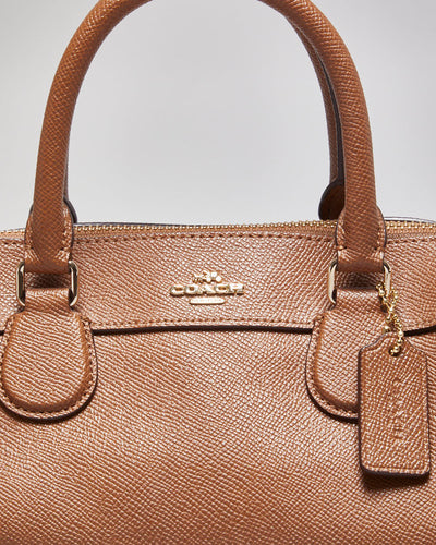 Coach Brown Leather Shoulder Bag