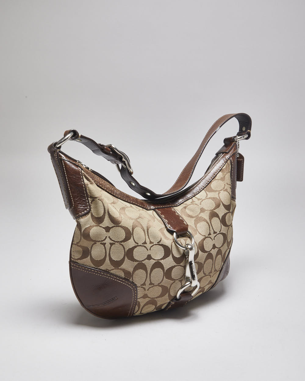 Coach Monogram Hobo Hamptons Bag