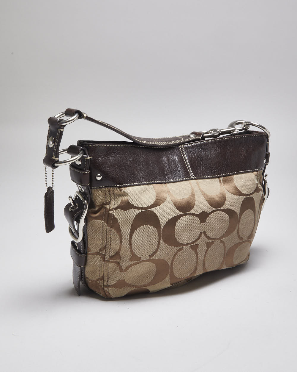 Coach Monogram Brown Handbag