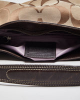 Coach Monogram Brown Handbag