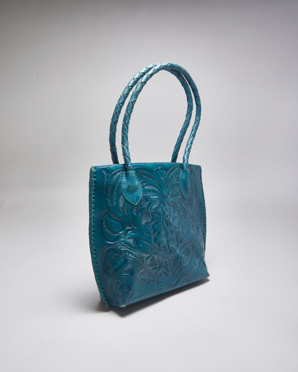 Vintage Alejandro Yeo Tooled Bag