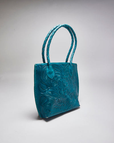 Vintage Alejandro Yeo Tooled Bag