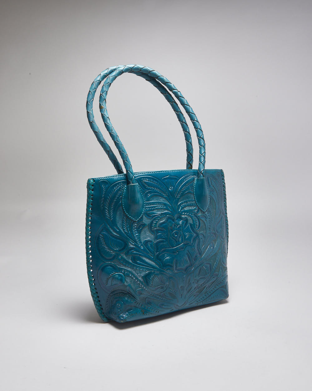 Vintage Alejandro Yeo Tooled Bag