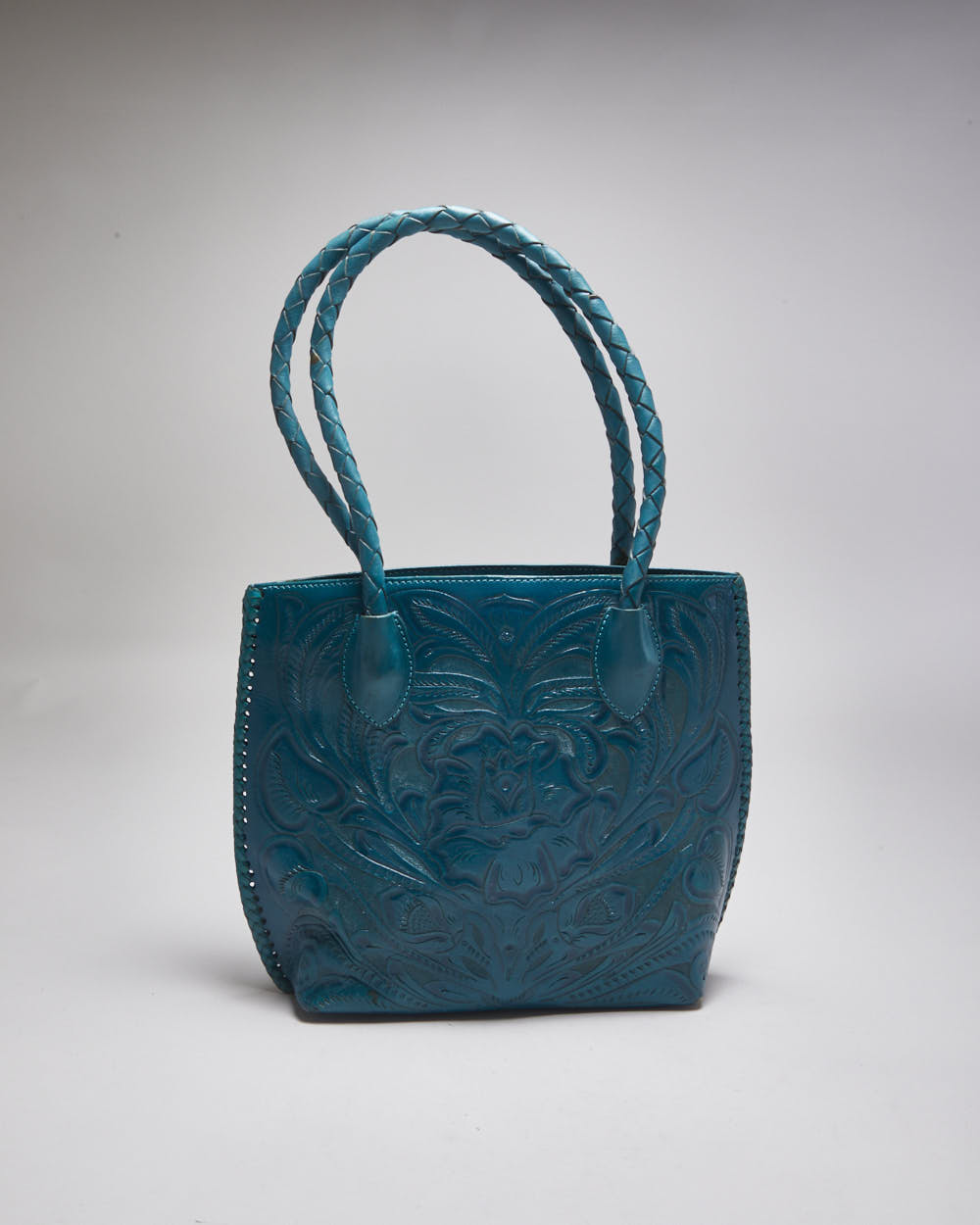 Vintage Alejandro Yeo Tooled Bag