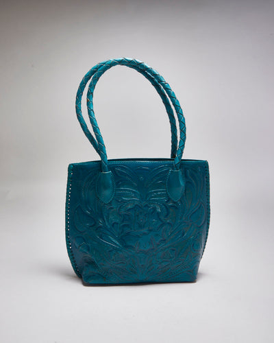Vintage Alejandro Yeo Tooled Bag