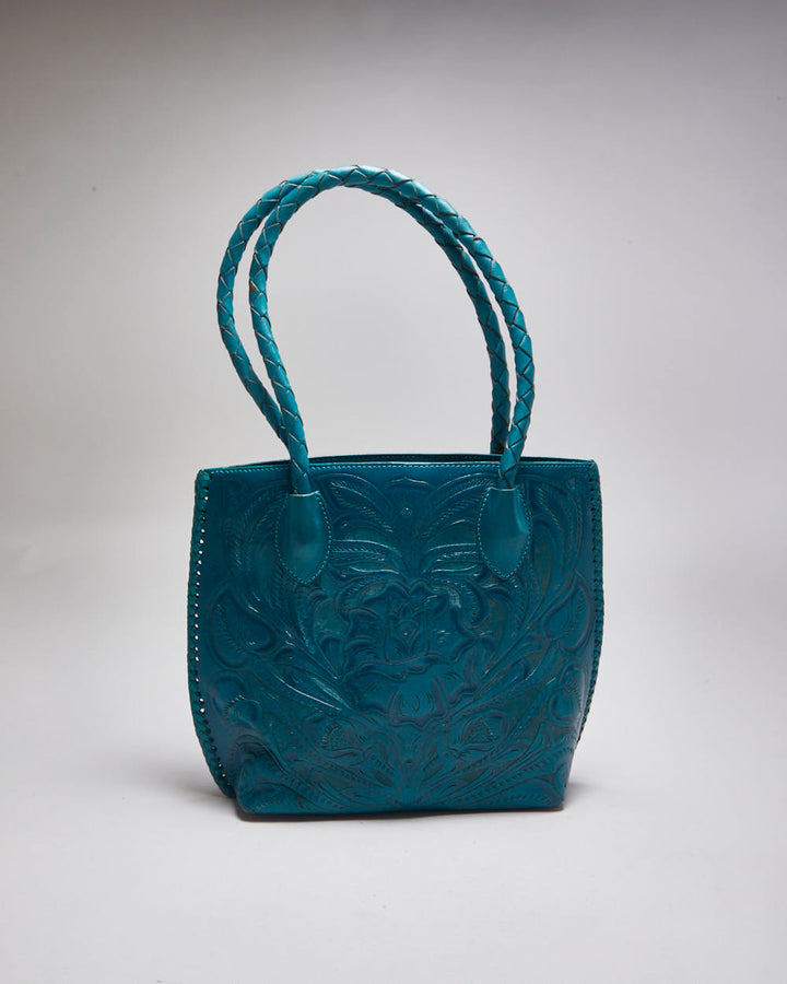 Vintage Alejandro Yeo Tooled Bag