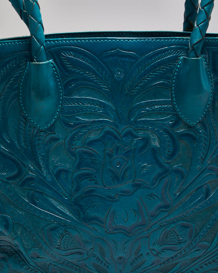 Vintage Alejandro Yeo Tooled Bag