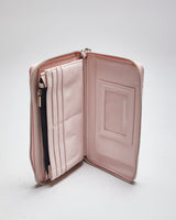 Betsey Johnson Pink Faux Snake Purse