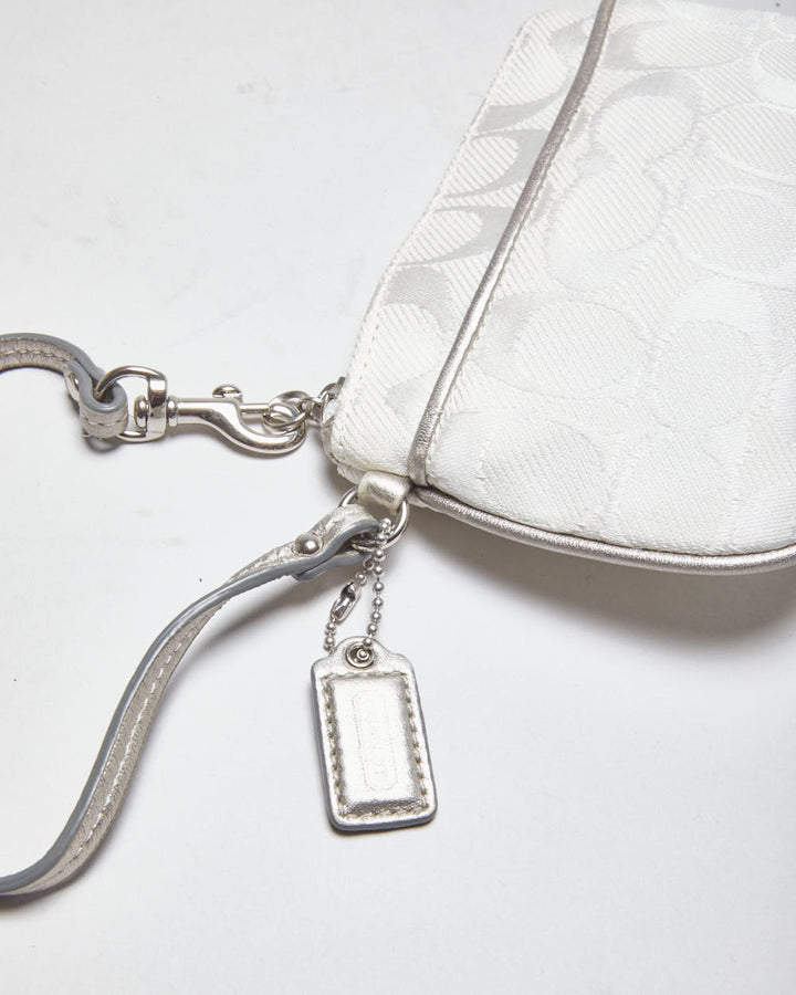 Coach Monogram White Purse