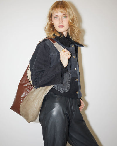 Rokit Originals Rework Suede Stevie Bag