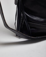 Y2K Coach Black Soft Leather Cross-body Bag
